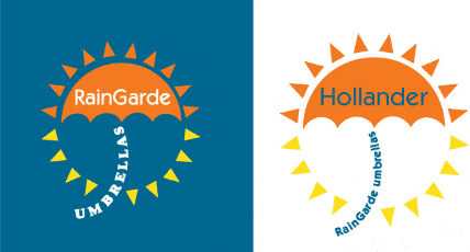 raingarde and hollander logos
