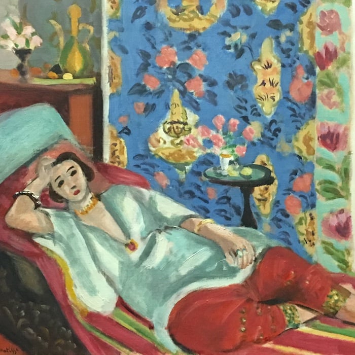 Odalisque With Red Pants by Henri Matisse, 1925